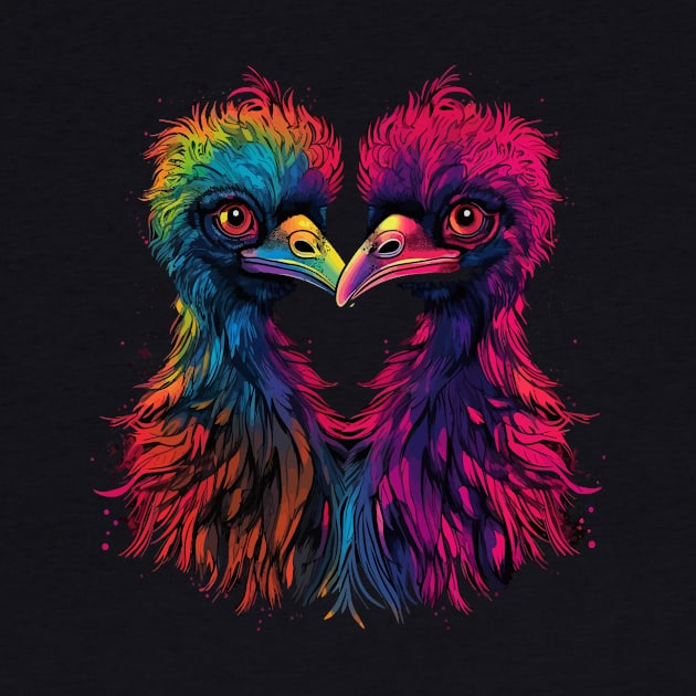 Emu Valentine Day by JH Mart
